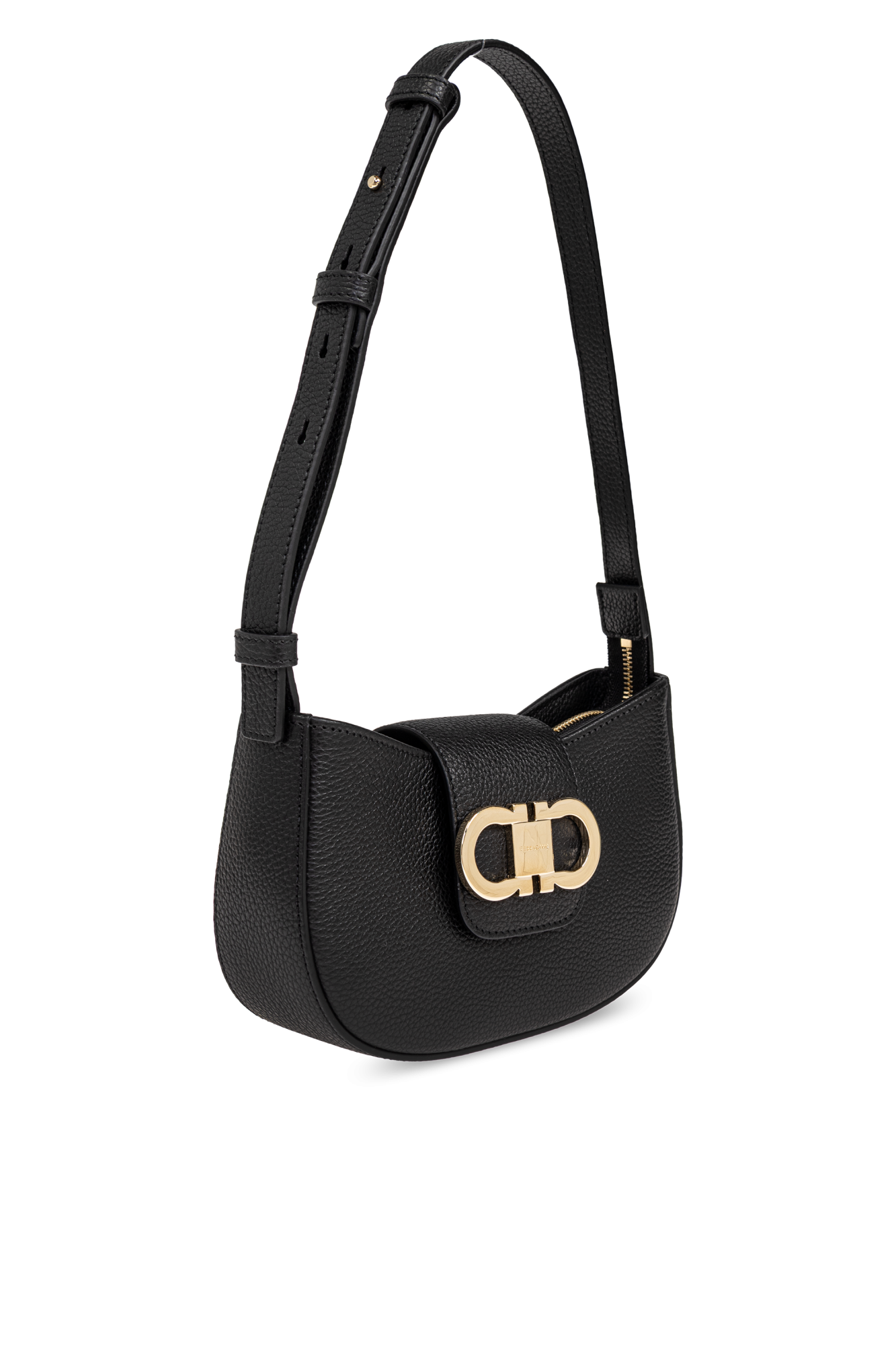 ショルダーバッグ・ポシェット FERRAGAMO Woman Shoulder bag Black 219804 777335 001 Ferragamo Outlet: Shoulder bag woman - Black | Ferragamo